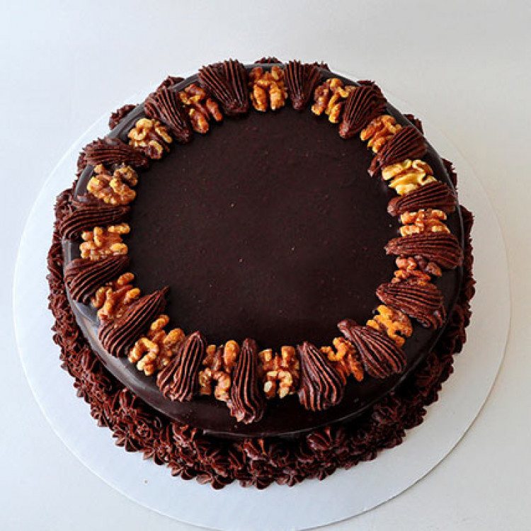  Chocolate Walnut Cake